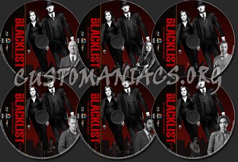 The Blacklist Season 4 Blu Ray Label Dvd Covers And Labels By Customaniacs Id 251731 Free