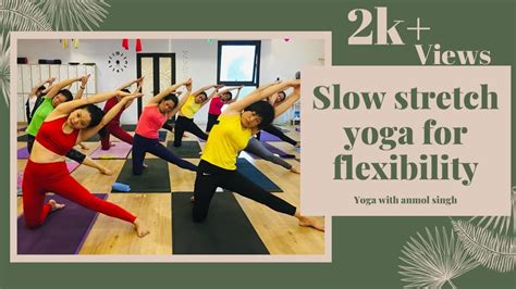 Minute Full Body Yoga Stretch Slow Stretch Yoga For Flexibility Anmol Singh Youtube