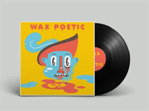 Wax Poetic Album Cover By Christine Chapman On Dribbble