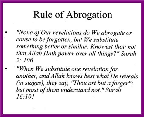 A critical evaluation as want to read Abrogation and the Validity of the Qur'an