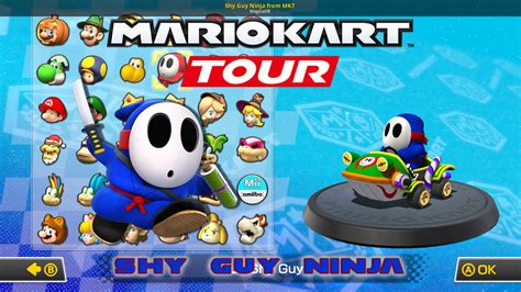 Shy Guy Ninja From Mkt Mario Kart 8 Mods