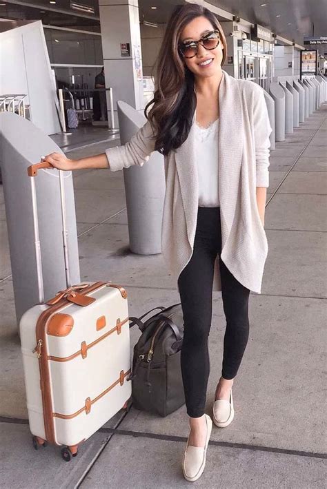 49 airplane outfits ideas how to travel in style fashion travel outfit casual travel outfit