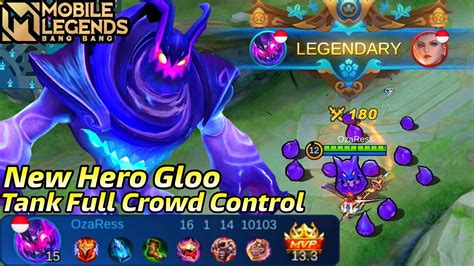 New Hero Gloo Skill Combo Gameplay Mobile Legends Bang Bang IPhone