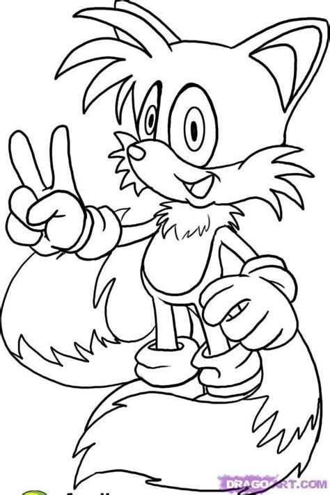 Sonic Tails Doll Pages Coloring Pages
