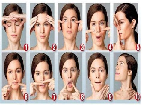 Although they are not very common, these movements reduce the flaccidity of your face, the result will be a stylized and toned. Useful exercises to lose face fat