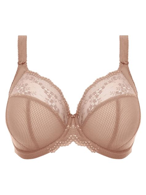 Elomi Womens Charley Stretch Lace Underwire Plunge Bra Fawn Size 36hh 8xoj Us For Sale Online