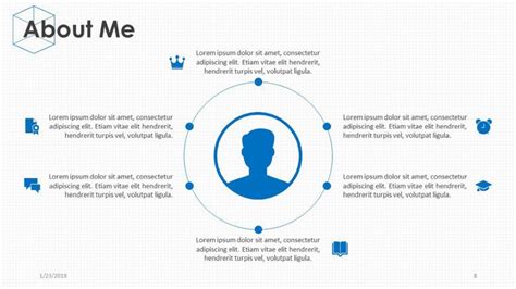 About Me Presentation Template Free Download