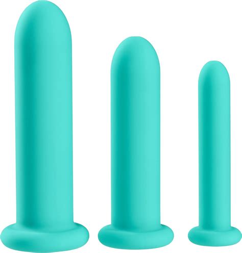 Cloud 9 Novelties Health And Wellness Silicone Dilator Kit For Vaginal Or Anal Use
