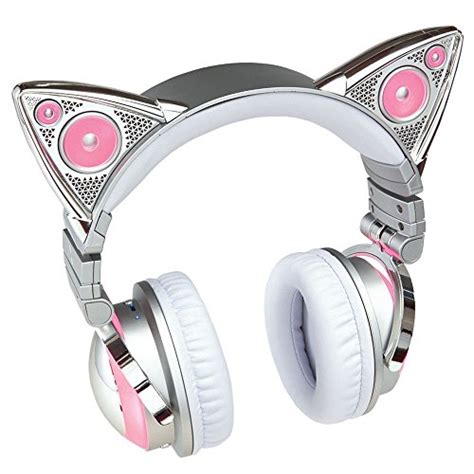 New Led Cat Ear Headphone 8 Color Axent Wear Bluetooth Ariana Grande