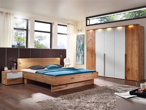 Ein schlafzimmer sollte vor allem für eins sorgen: RIVERA Komplett Schlafzimmer Alteiche Bianco/weiss Glas ...