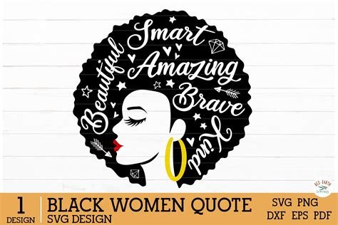 African American Black Woman Quotes Svgafro Puff Hairdrip 905930
