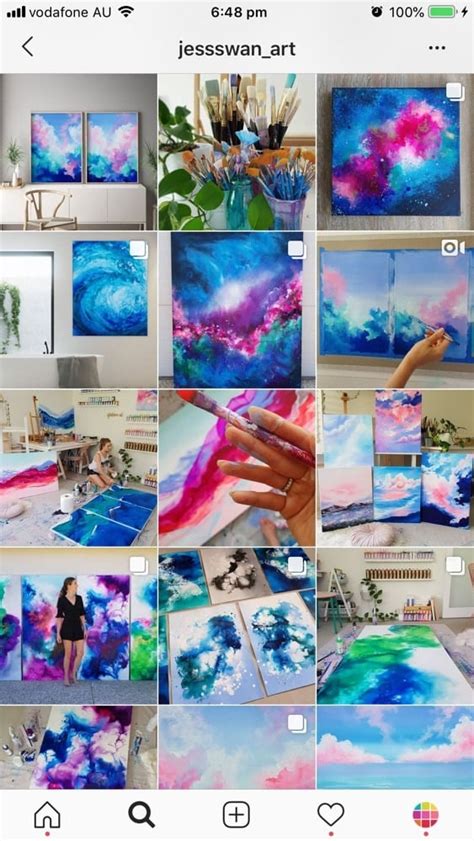 15 Amazing Instagram Feed Ideas For Artists