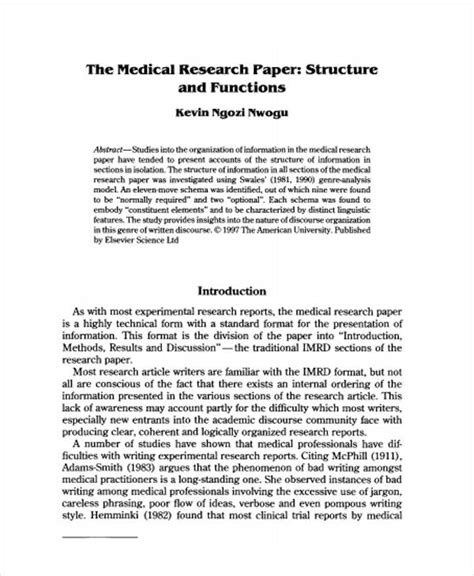 Check out the example that. Structure of research paper. Structure of a Research Paper ...