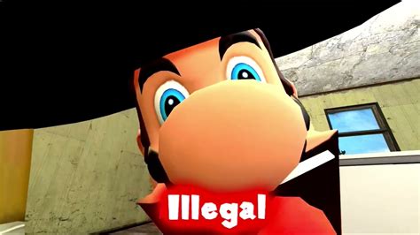 Mario Is Going To Do Something Very Illegal Youtube