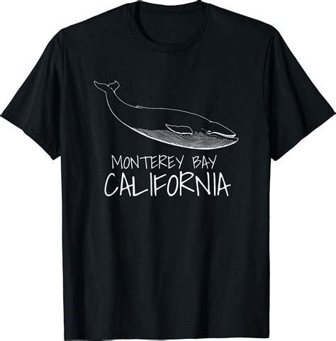 Discover the Marvels of Monterey Bay with Our Whale Watching T-Shirt
