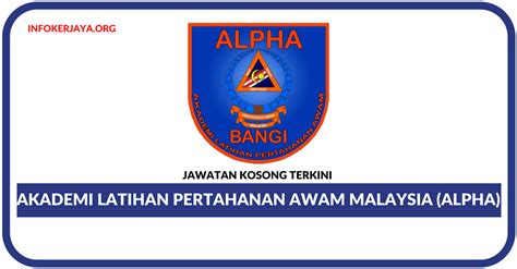 Akademi latihan pertahanan awam (alpha). Jawatan Kosong Terkini Akademi Latihan Pertahanan Awam ...