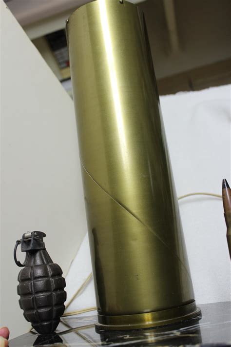 Wwii Trench Art Lamp Grenade Artillery Shell For Sale At