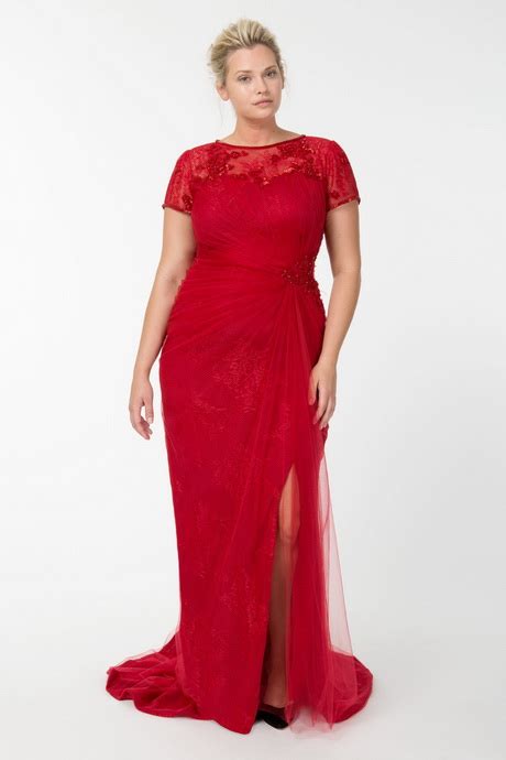 plus size red dresses natalie