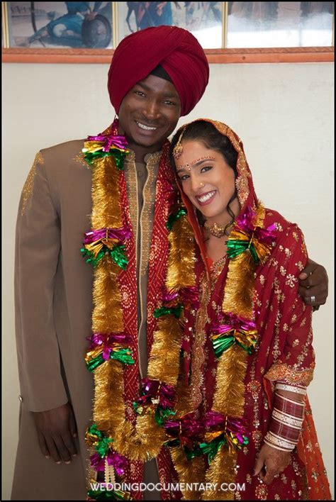 another indian african couple check the link out to see more of there wedding photos