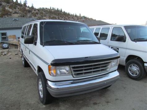 Purchase Used 1996 E250 Cargo Van In Whitehall Montana United States