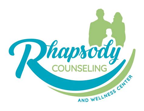 Rhapsody Counseling And Wellness Center Logo Design Blackstone Studio