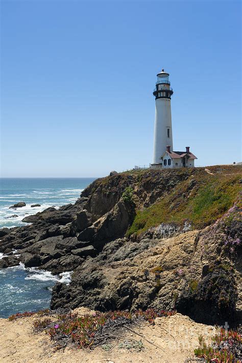 Pigeon Point Lighthouse In The Coast Of California Dsc1285 Photograph