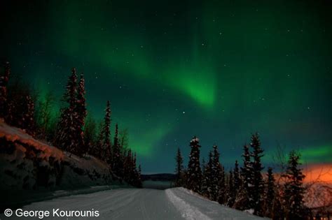 Aurora Borealis Northern Lights Dawson City Yukon Northern Lights