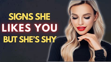 hidden signs a shy girl likes you youtube