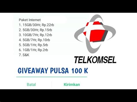 Kode Dial Paket Internet Murah TELKOMSEL 2020 - Kuota ...