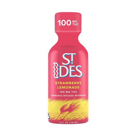 Strawberry Lemonade Mg St Ides Drink Shot Jane