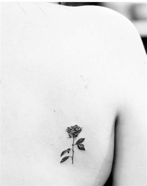 Dainty Rose Tattoo Tattoos Rose Tattoo Danty Tattoos
