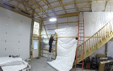 Whether it's your man cave, a workshop, a second garage, or extra storage, we help homeowners take back control of the comfort and energy efficiency of their pole barns, metal buildings, and garages. Insulating A Pole Building Ceiling | Taraba Home Review