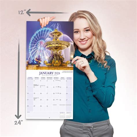 Calendar 2024 Paris Avonside Publishing Ltd