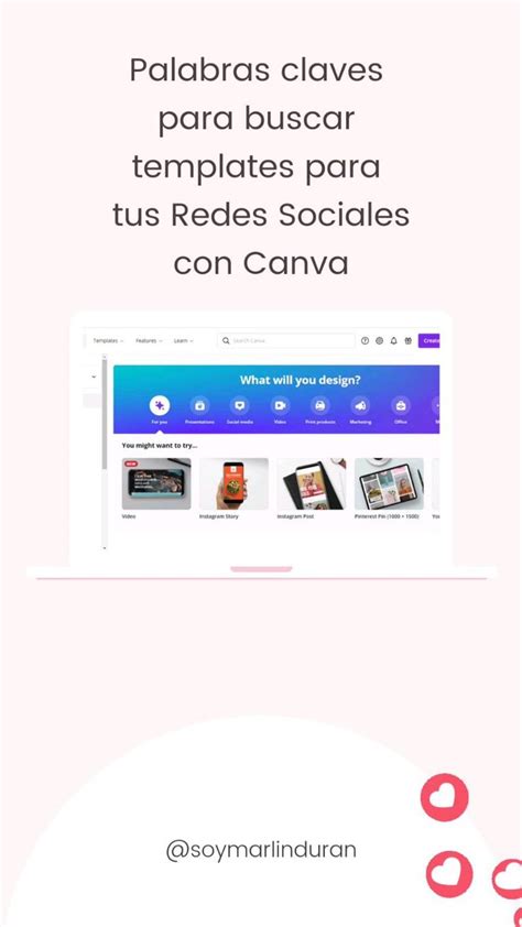 Palabras Clave Para Plantillas De Canva Plantillas Para Redes