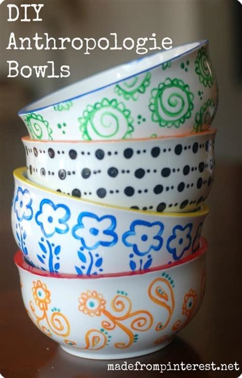 Hand Painted Bowls Anyone Can Make