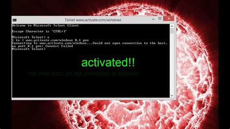 Here's how to go about it. How to activate any windows in just 1 min (easy)using CMD ...