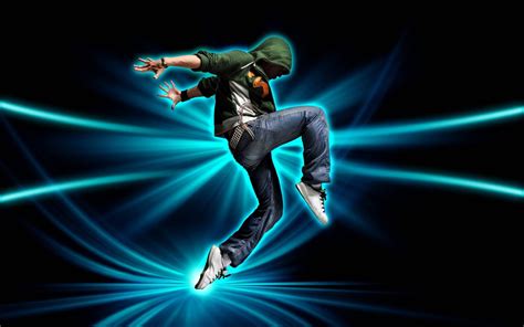 Download Neon Hip Hop Dance Wallpaper