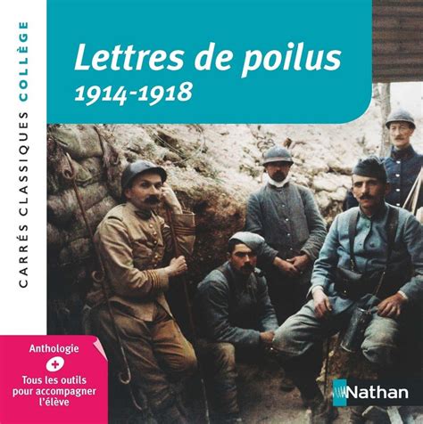 Lettres de poilus 1914-1918 - Christiane Cadet - Edition pédagogique