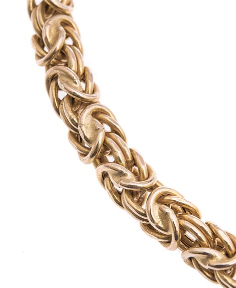 Vintage 9ct Gold 20 Byzantine Chain Buy Online Free Insured Uk