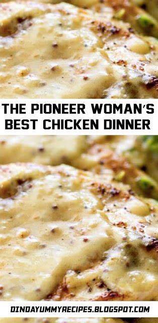 Spread the sour cream mixture on top of the chicken. The Pioneer Woman's Best Chicken Dinner Recipes | Recipes ...