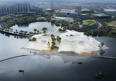 Newly Released Images Of Mad Architects Yiwu Grand Theater Proposal