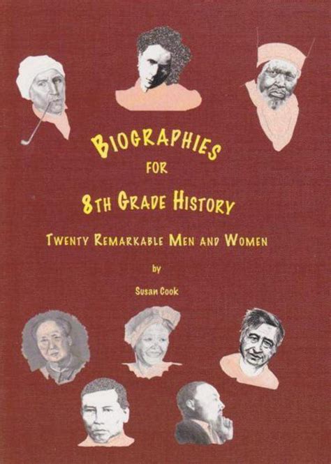 Biographies For Eighth Grade Twenty Remarkable Men And
