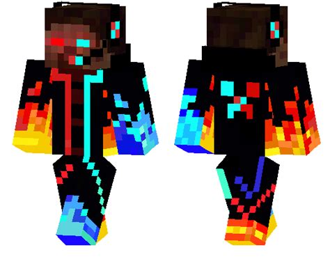 Herobrine Gamer Minecraft Pe Skins