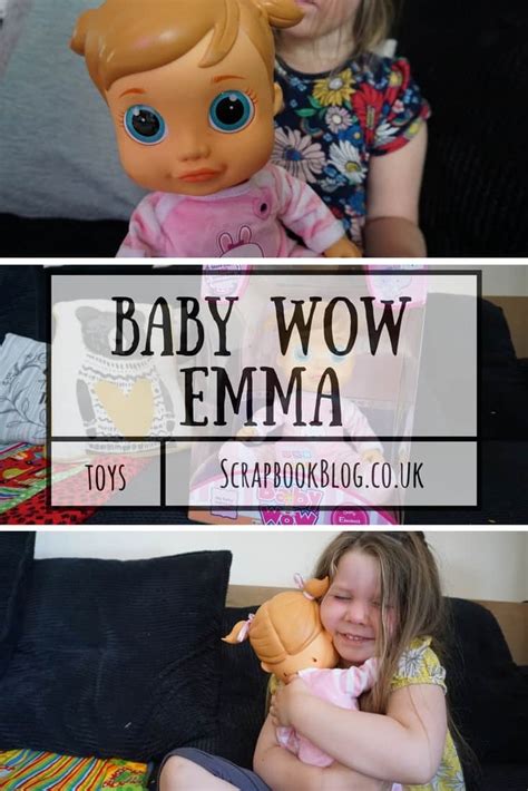 Review Interactive Baby Wow Emma Doll Scrapbook Blog
