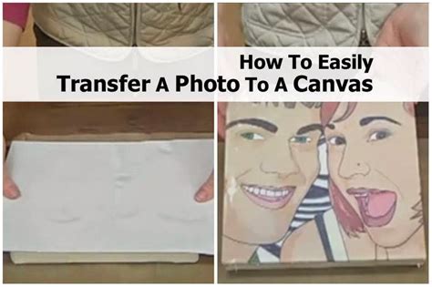 Diy Transfer A Photo To Canvas Diy Craft Projects