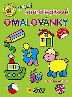 První samolepkové omalovánky Ovečka Olinka