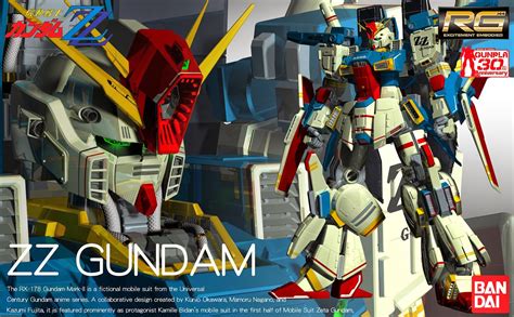 Rg 1144 Zz Gundam Fan Made Box Art Gundam Kits Collection News And