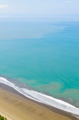 Aerial View Of Beach And Sea Stock Photo Download Image Now Sea