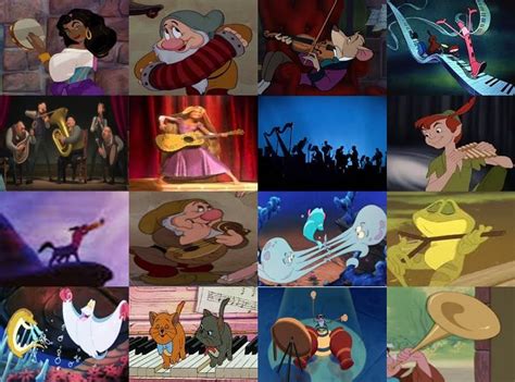 It's beautiful to look at, has a great score, memorable characters, and a strong. Disney Musical Instruments in Movies Part 1 by ...