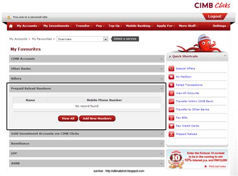 Go mobile syariah octo clicks cimb clicks syariah. Macam mana nak simpan nombor telefon dalam "My List" di ...
